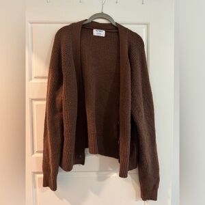 Old Navy Brown Button Up Cardigan